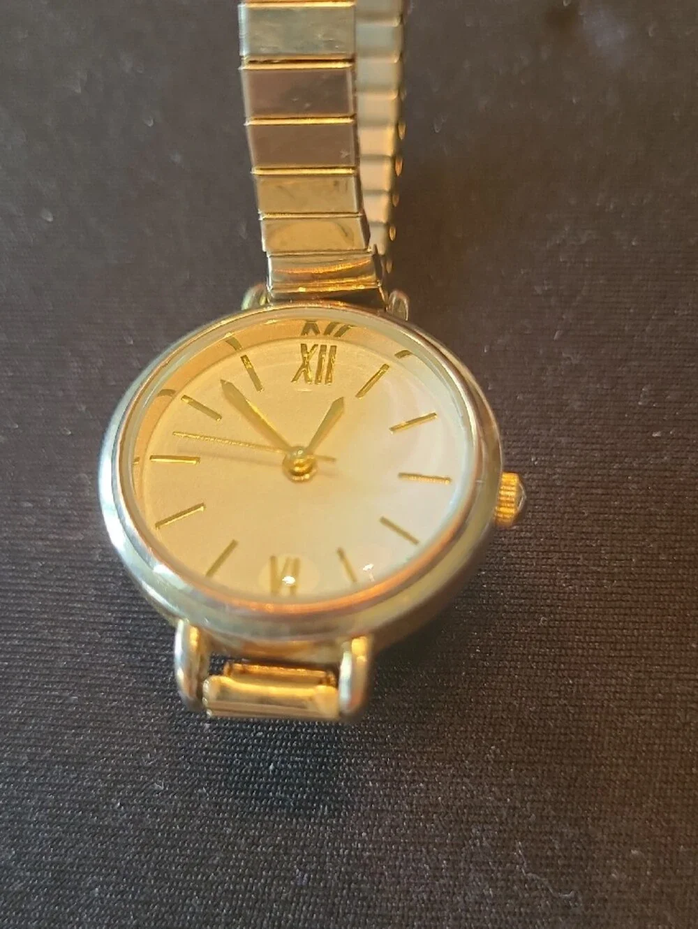 QRTZ Gold-Tone Women’s  Watch